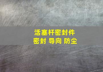 活塞杆密封件 密封 导向 防尘